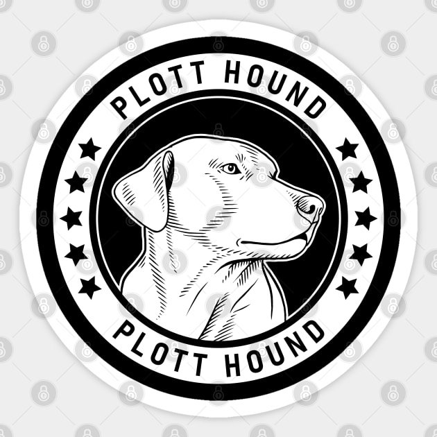 Plott Hound Fan Gift Plott Hound Sticker TeePublic